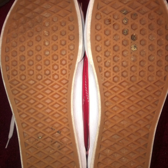 Red Vans - Picture 4 of 4